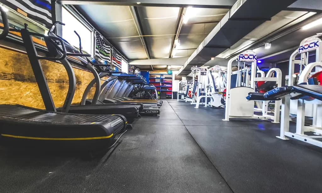 The Rock fitness equipment